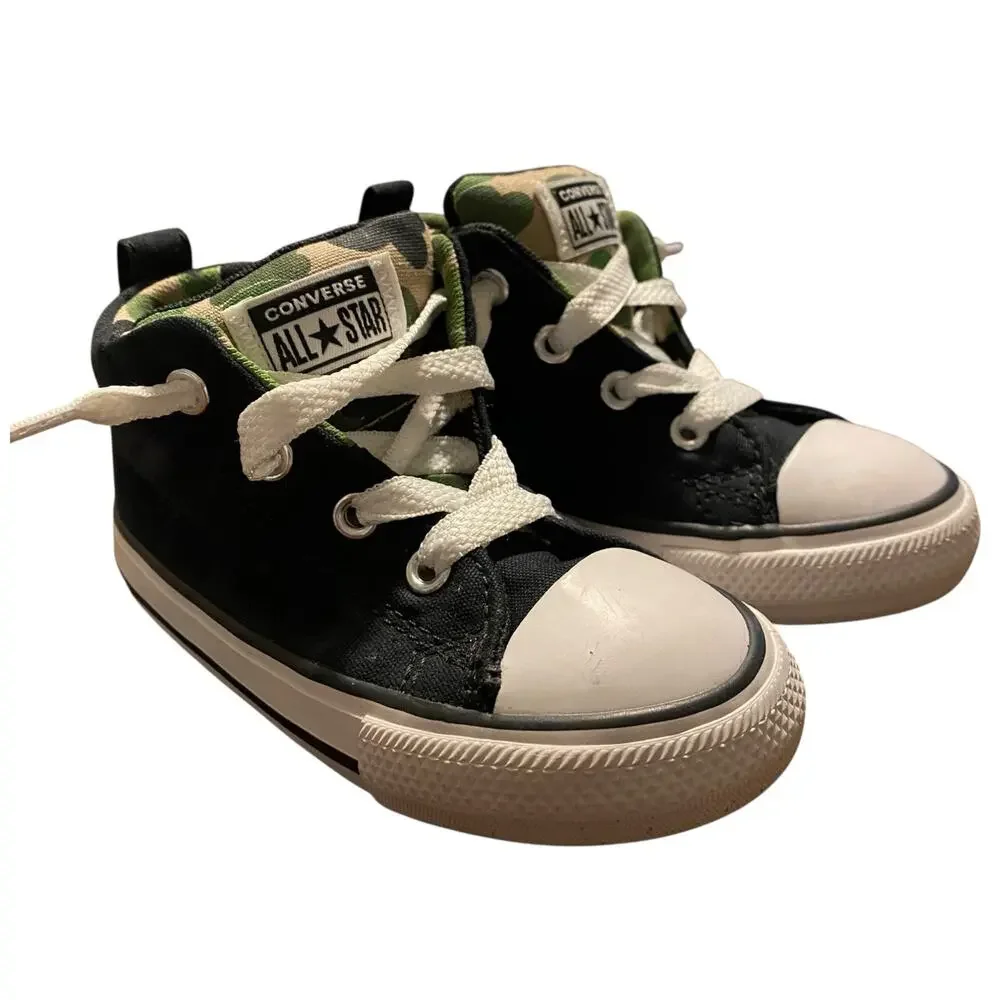 Converse Chuck Taylor All Star High-Top Sneaker - Baby / Toddler - Black size 7